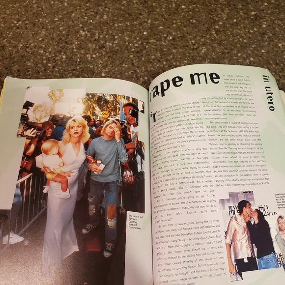 **SOLD** Vintage Nirvana Book (1996) - Picture 5 of 6